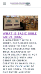 Mobile Screenshot of basicbibleguide.com